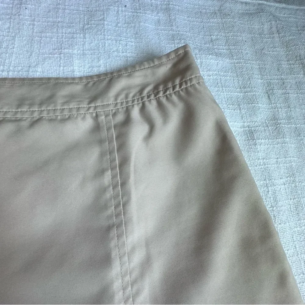 Izod XFG Skort Cream Womens Cool FX Golf Sporty Pockets Size 4 NWOT